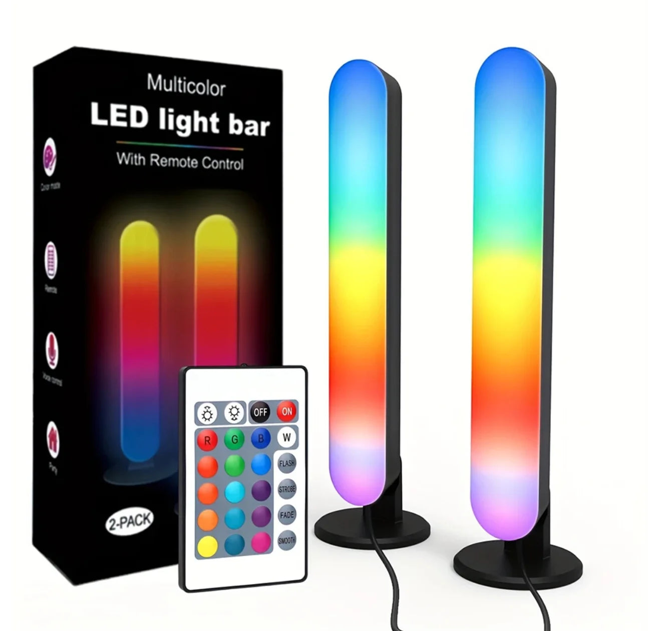 Luz Decorativa LED com Controle Remoto – JLOPHouseware Ilumine seus ambientes com charme, praticidade e muito estilo!