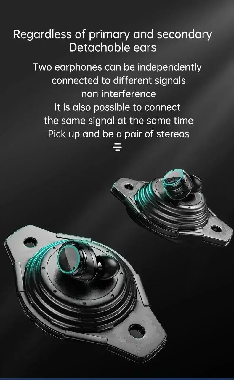 New Original M25 Bluetooth 5.3 TWS Wireless Headphones with LED Display Stereo Headset Touch Control Earbuds Noise Reduction