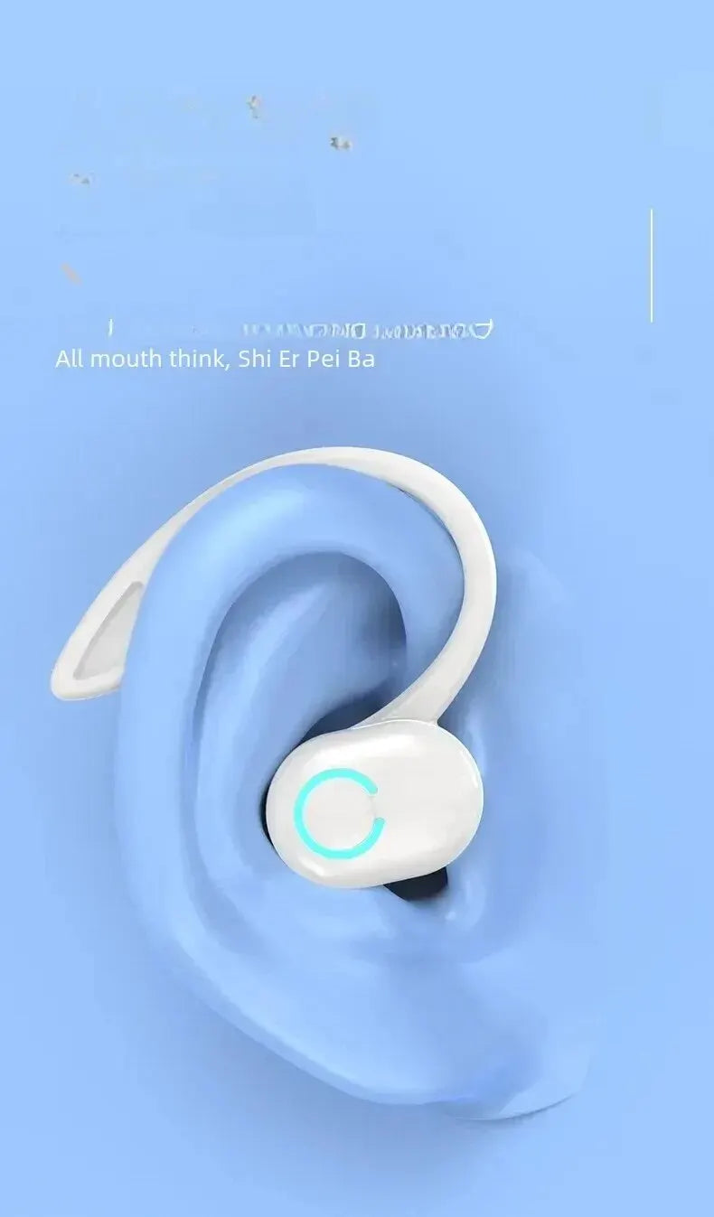TWS Bluetooth 5.2 Ear Hook Wireless Earphone True Headphones Mini Handsfree Waterproof Sport Music Headset Single Right Earbuds