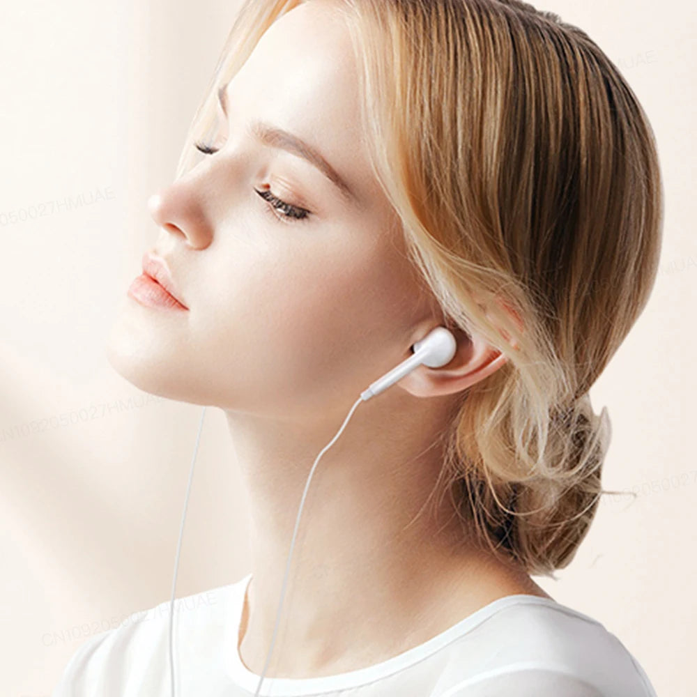 Original Type C Wired Headphone For Xiaomi Mi 14 13 12 Pro Ultra Lite In-Ear Earbuds Redmi Huawei Samsung 3.5MM Earphone Headset