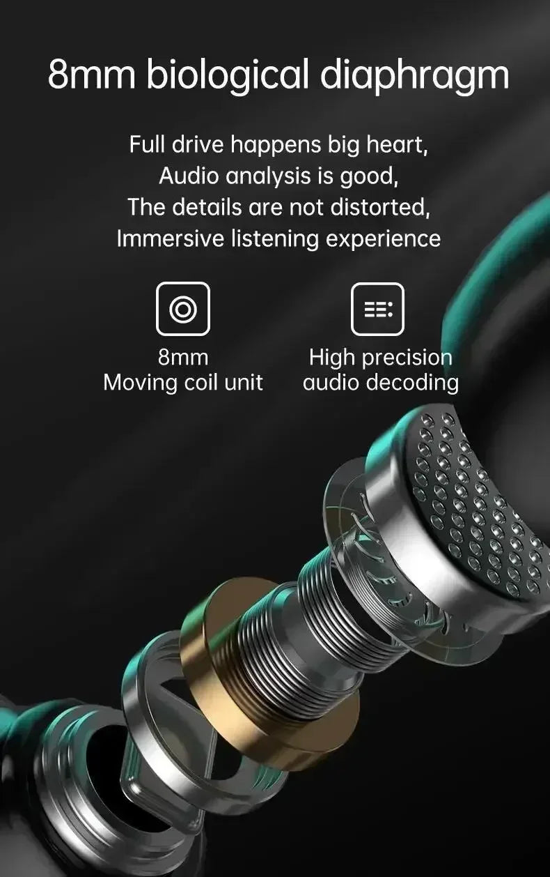 New Original M25 Bluetooth 5.3 TWS Wireless Headphones with LED Display Stereo Headset Touch Control Earbuds Noise Reduction